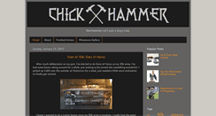 Desktop Screenshot of chickhammer.com